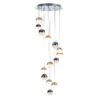 Italux 5900644315988 LED stropní svítidlo | Teplá bílá | Chrom | Kov | 58,8W
