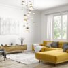 Italux 5900644316046 LED stropní svítidlo | Teplá bílá | Barevný kov | Zlatá | 147,6W