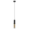 Italux 5900644430834 Lustr | GU10 | Barevný kov | Bronz | Černá
