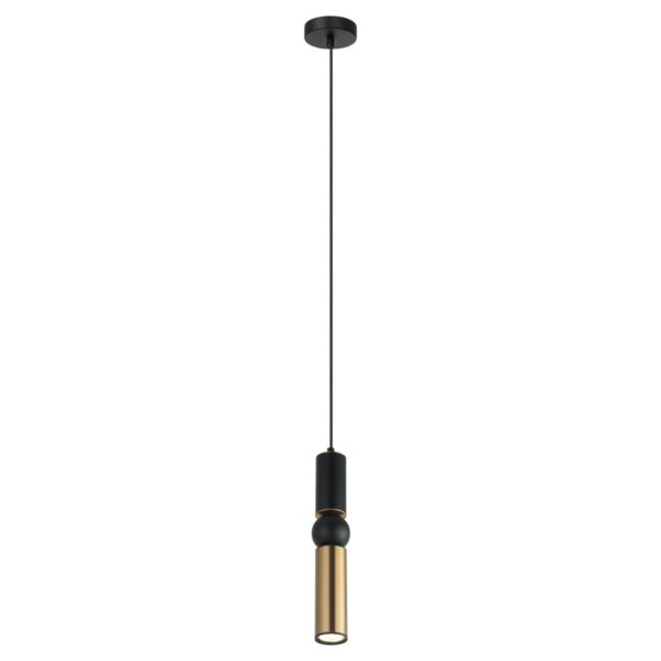 Italux 5900644430834 Lustr | GU10 | Barevný kov | Bronz | Černá