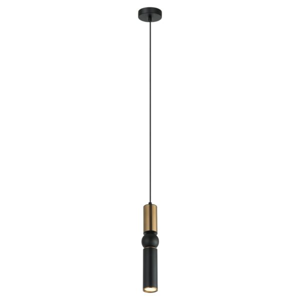 Italux 5900644430797 Lustr | GU10 | Barevný kov | Bronz | Černá