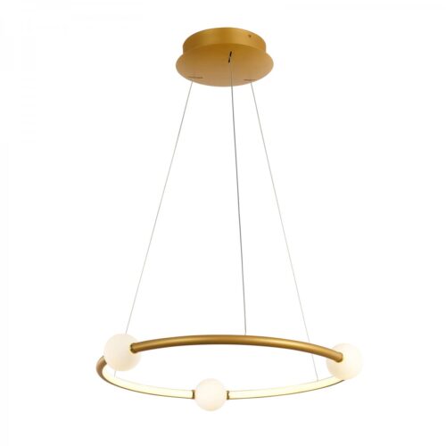 Italux 5900644313861 LED stropní svítidlo | Teplá bílá | Barevný kov | Bronz | 36W