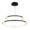 Italux 5900644313915 LED stropní svítidlo | Teplá bílá | Černá | 86W