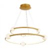 Italux 5900644313908 LED stropní svítidlo | Teplá bílá | Barevný kov | Bronz | 86W