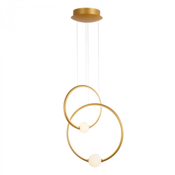 Italux 5900644313922 LED stropní svítidlo | Teplá bílá | Barevný kov | Bronz | 44.8W | 1