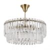 Italux 5902854533466 Lustr | E14 | Barevný kov | Bronz