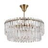 Italux 5902854533466 Lustr | E14 | Barevný kov | Bronz