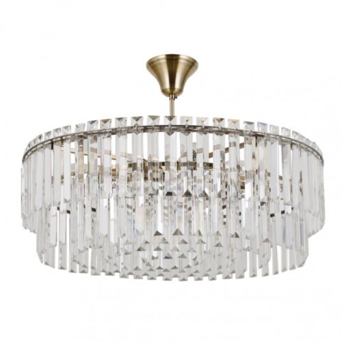 Italux 5902854533473 Lustr | E14 | Barevný kov | Bronz