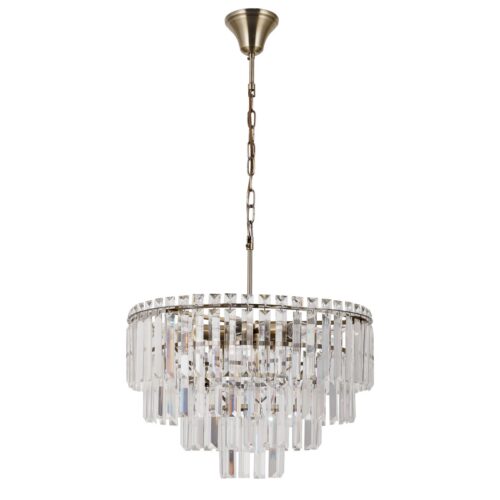 Italux 5902854533480 Lustr | E14 | Barevný kov | Bronz