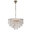 Italux 5902854533480 Lustr | E14 | Barevný kov | Bronz