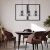 Italux 5900644432210 Lustr | E27 | Černá