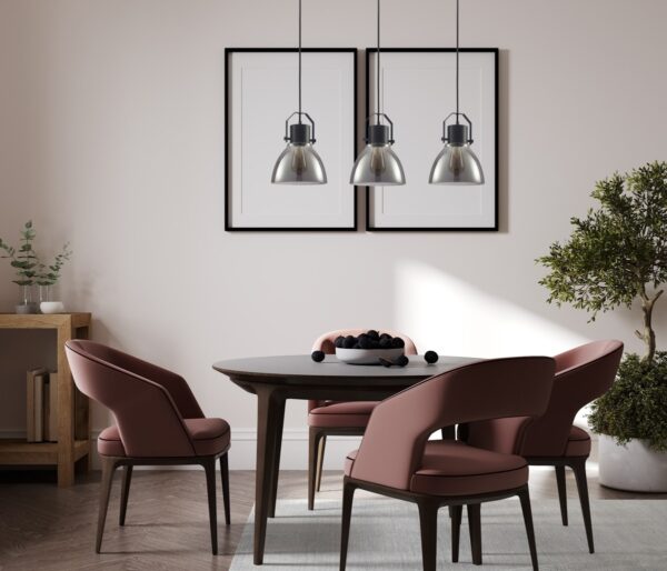 Italux 5900644432210 Lustr | E27 | Černá