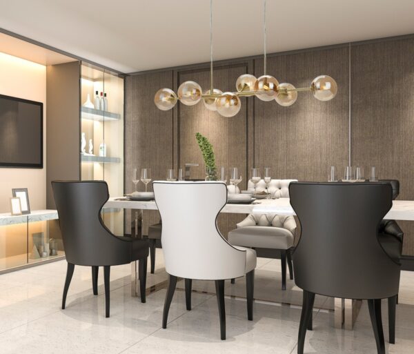 Italux 5900644315322 Skleněný lustr | G9 | Barevný kov | Mosaz