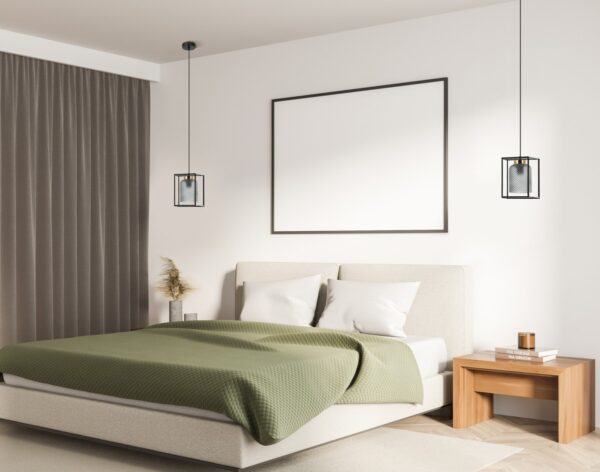 Italux 5900644318071 Lustr | E27 | Černá | Šedá