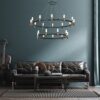 Italux 5900644316282 LED stropní svítidlo | Teplá bílá | Černá | 84W