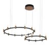 Italux 5900644316299 LED stropní svítidlo | Teplá bílá | Černá | 84W