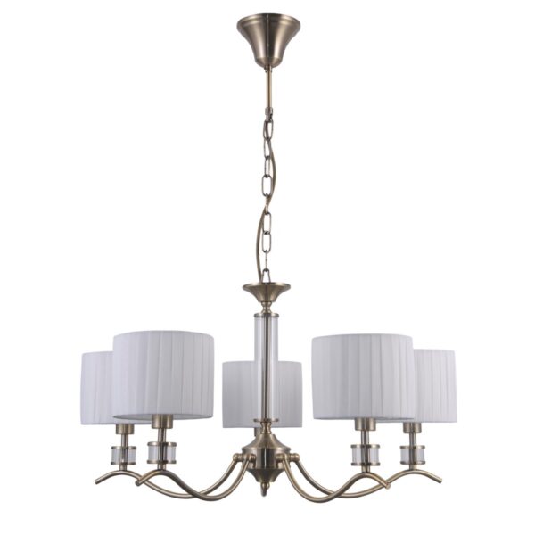 Italux 5900644316343 Lustr | E14 | Bílá