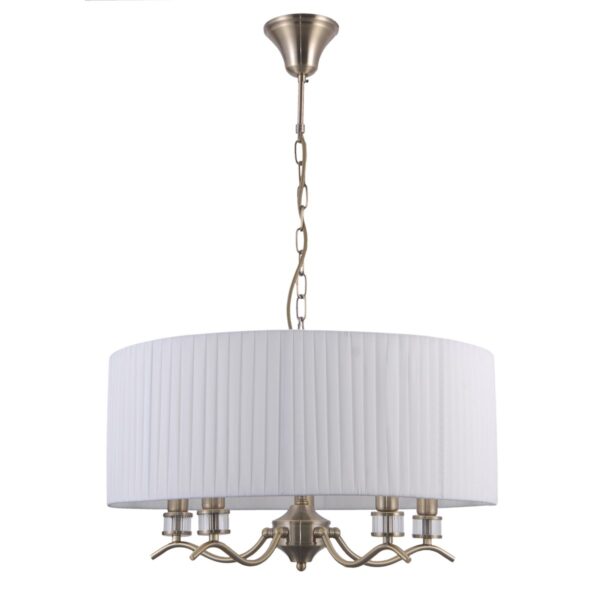 Italux 5900644316367 Lustr | E14 | Bílá