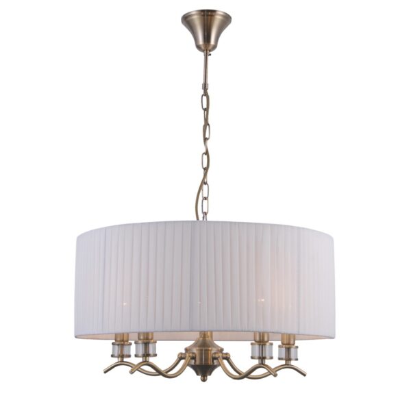 Italux 5900644316367 Lustr | E14 | Bílá