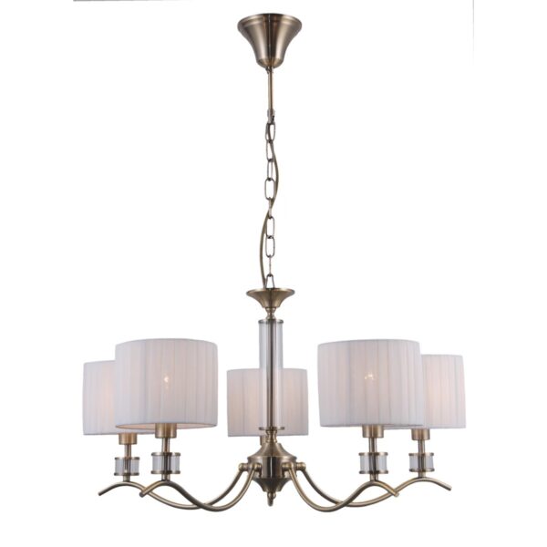 Italux 5900644316343 Lustr | E14 | Bílá