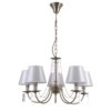 Italux 5900644316411 Lustr | E14 | Barevný kov | Bronz