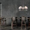 Italux 5900644316411 Lustr | E14 | Barevný kov | Bronz