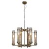 Italux 5900644316978 Lustr | E14 | Barevný kov | Bronz