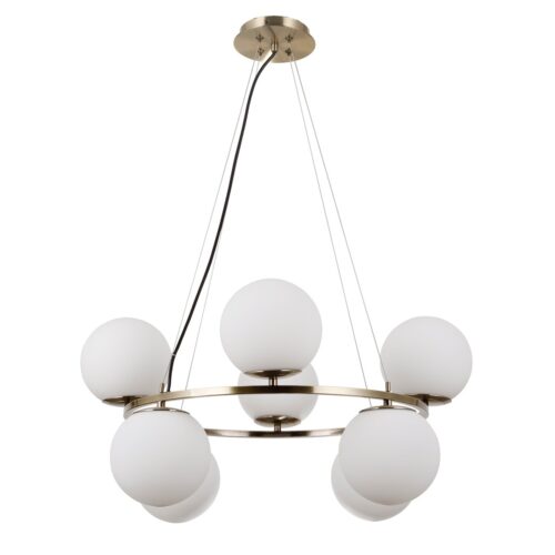 Italux 5902854533527 LED stropní svítidlo | 8x5W | Barevný kov | Bronz