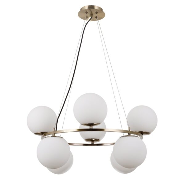 Italux 5902854533527 LED stropní svítidlo | 8x5W | Barevný kov | Bronz | 1