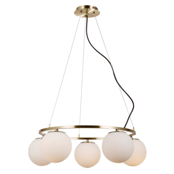 Italux 5902854533510 LED stropní svítidlo | 5x5W | Barevný kov | Bronz | 3