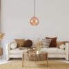 Italux 5900644318040 Lustr | E27 | Barevný kov | Zlatá