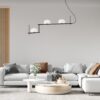 Italux 5902854533312 Lustr | G9 | Černá