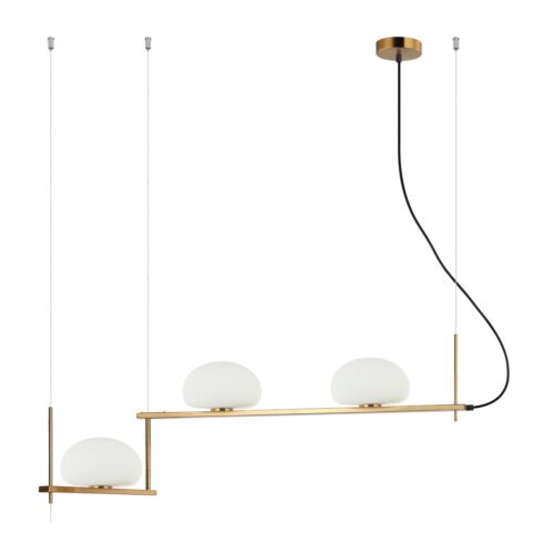 Italux 5902854533336 Lustr | G9 | Barevný kov | Bronz