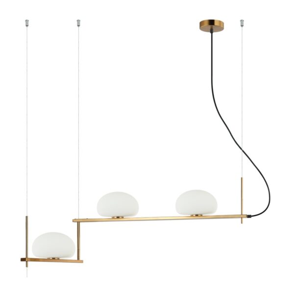 Italux 5902854533336 Lustr | G9 | Barevný kov | Bronz