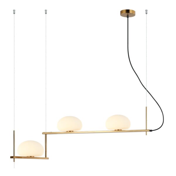 Italux 5902854533336 Lustr | G9 | Barevný kov | Bronz