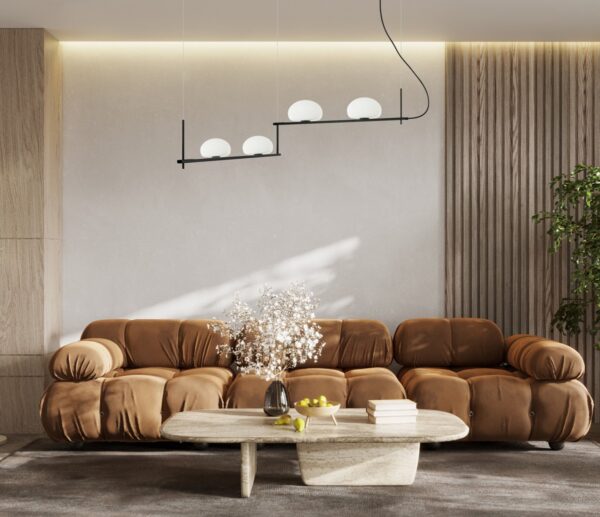 Italux 5902854533329 Lustr | G9 | Černá