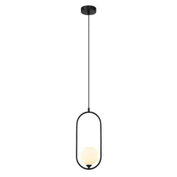 Italux 5900644432302 Lustr | G9 | Bílá | Černá | 2