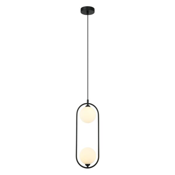 Italux 5900644432319 Lustr | G9 | Bílá | Černá