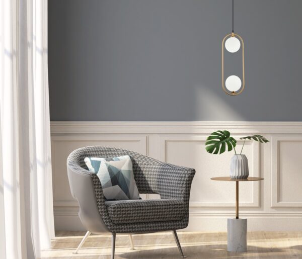 Italux 5900644432296 Lustr | G9 | Barevný kov | Bílá | Bronz