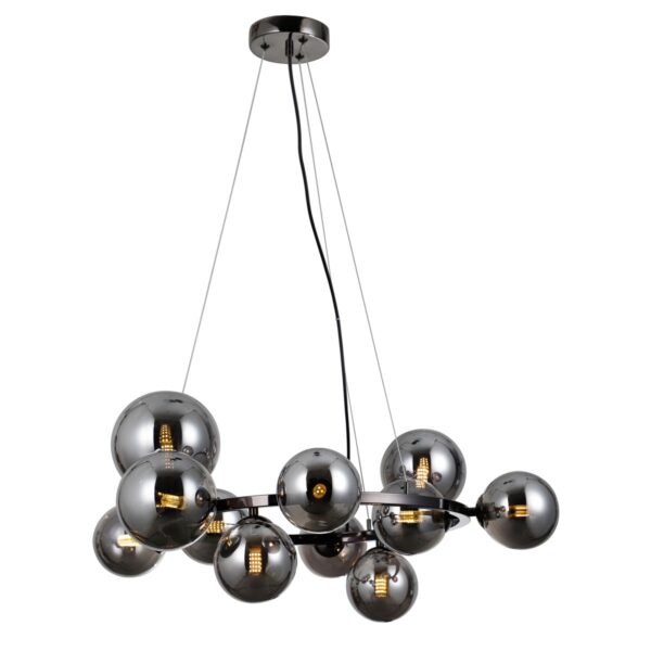 Italux 5902854534159 LED stropní svítidlo | 15W | Černá