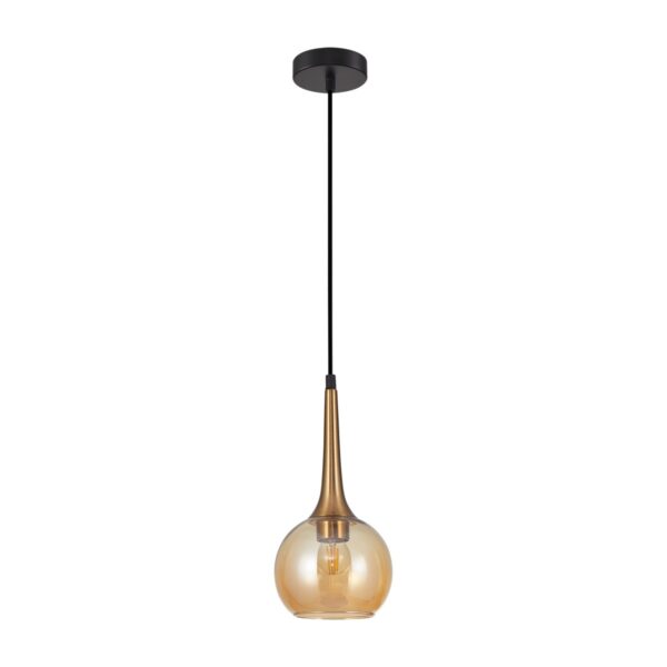 Italux 5902854536719 Lustr | E27 | Barevný kov | Bronz