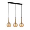 Italux 5902854536726 Lustr | E27 | Barevný kov | Bronz