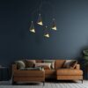 Italux 5900644313595 LED stropní svítidlo | Teplá bílá | Černá | 21W