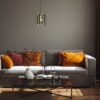Italux 5900644432487 Lustr | E27 | Barevný kov | Černá | Zlatá