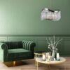 Italux 5900644314417 Lustr | E14 | Barevný kov | Bronz
