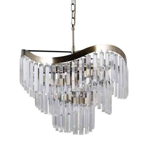 Italux 5900644314424 Lustr | E14 | Barevný kov | Bronz