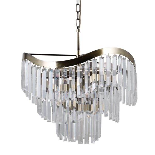 Italux 5900644314424 Lustr | E14 | Barevný kov | Bronz
