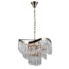 Italux 5900644314424 Lustr | E14 | Barevný kov | Bronz
