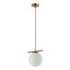 Italux 5902854533428 Lustr | E14 | Barevný kov | Bronz