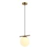 Italux 5902854533428 Lustr | E14 | Barevný kov | Bronz
